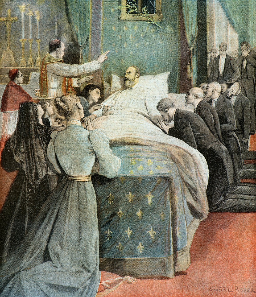 A morte do Conde de Paris de Lionel Noel Royer