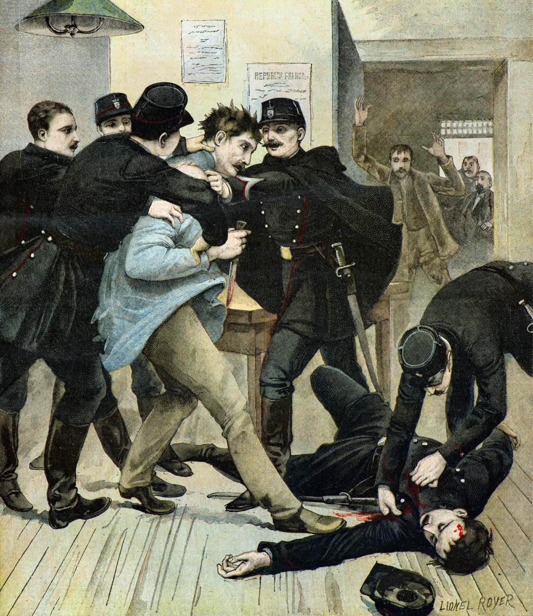 O anarquista Le Gagneux de Lionel Noel Royer