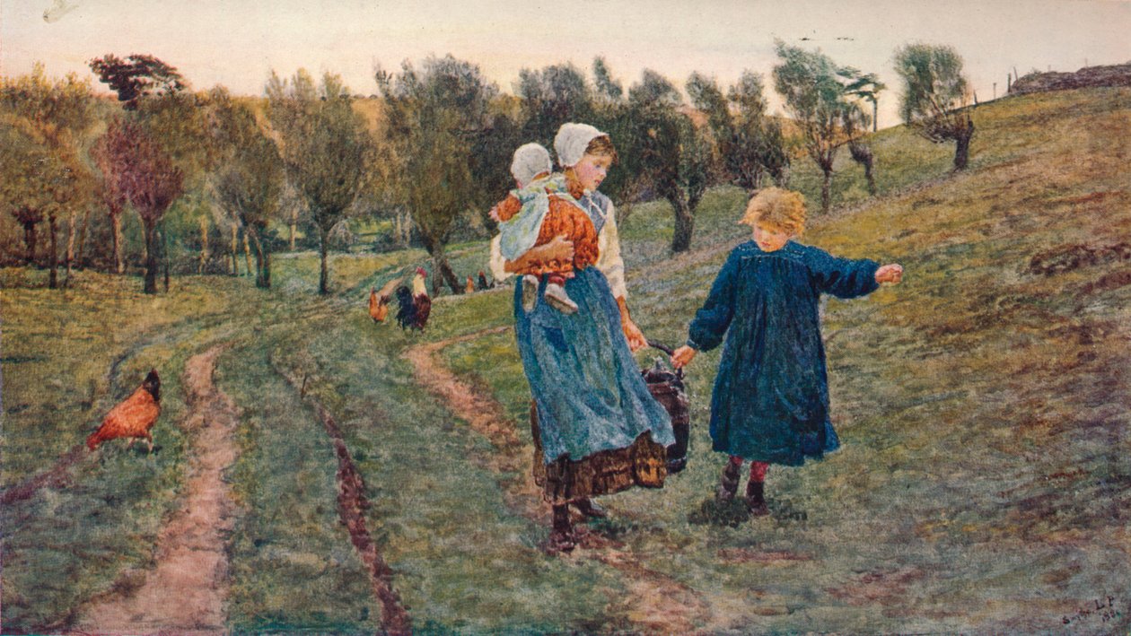 Página inicial, c1900 de Lionel Percy Smythe