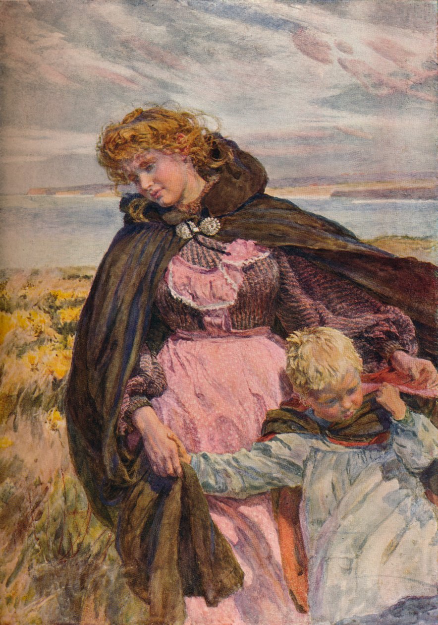 O beijo da brisa, c1900 de Lionel Percy Smythe
