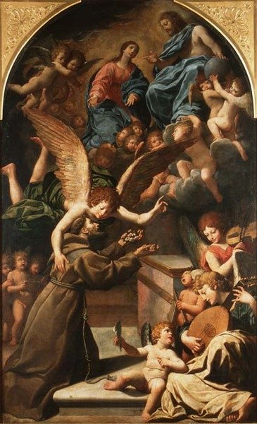 O êxtase de São Francisco de Lionello Spada