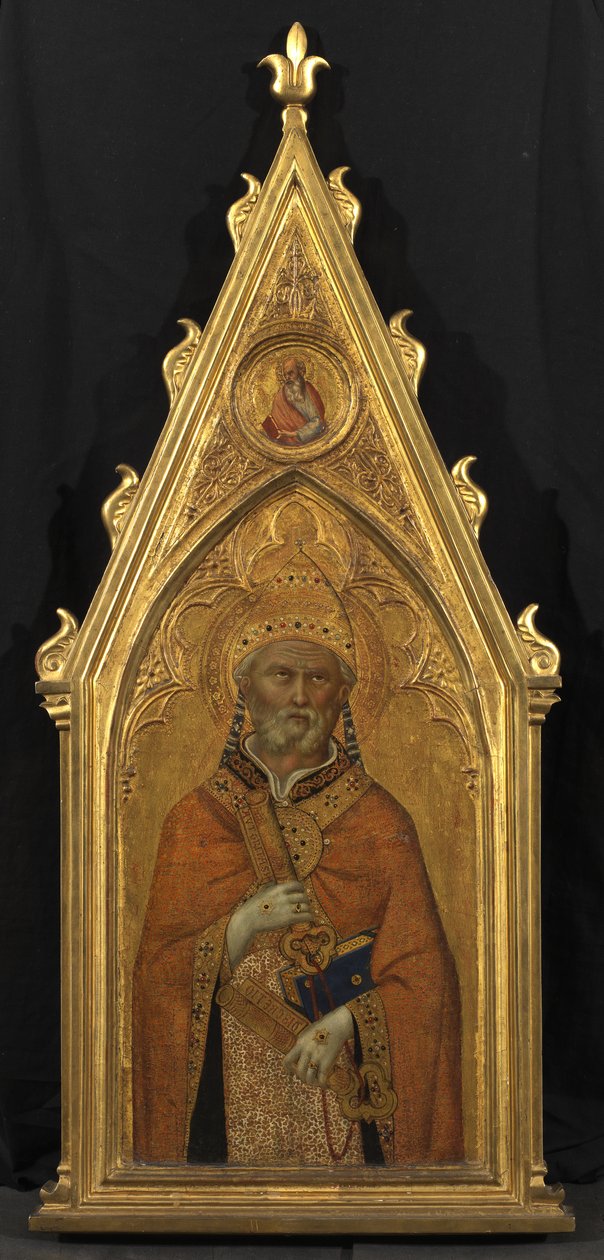 São Pedro como Papa, c.1365 de Lippo Vanni