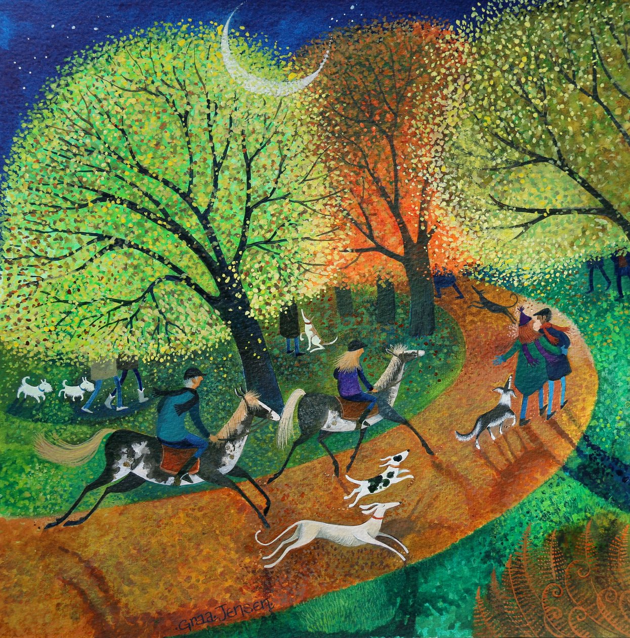 Evening Ride, 2018 de Lisa Graa Jensen