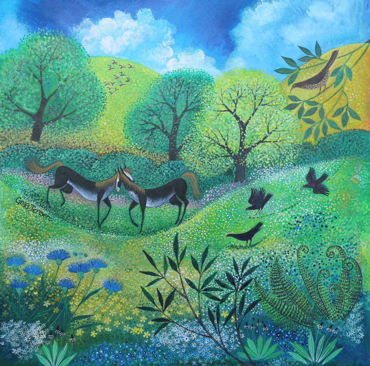 Campo de cavalos, 2025 de Lisa Graa Jensen