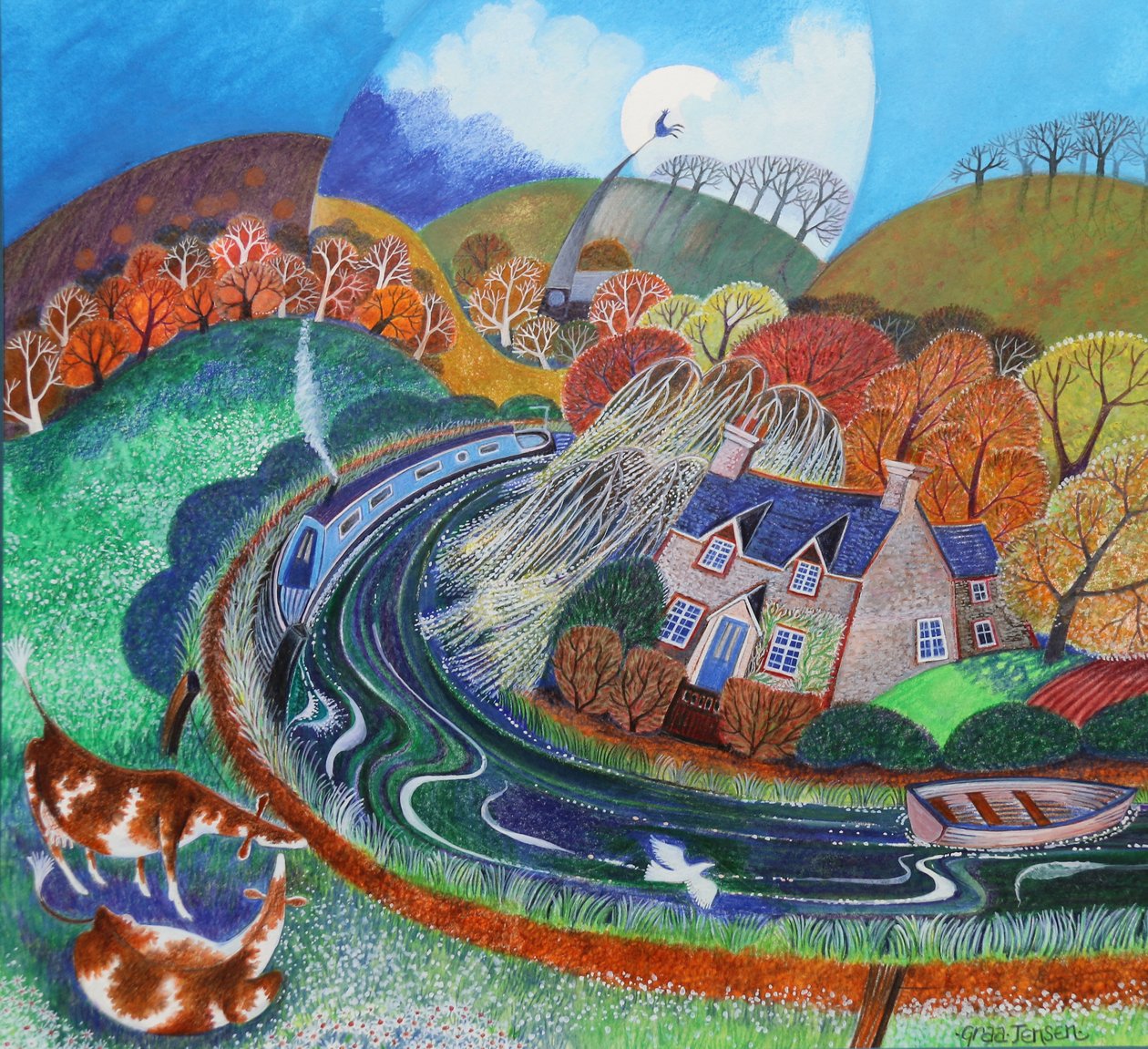 St. Catherines, rio Wey , 2019 de Lisa Graa Jensen