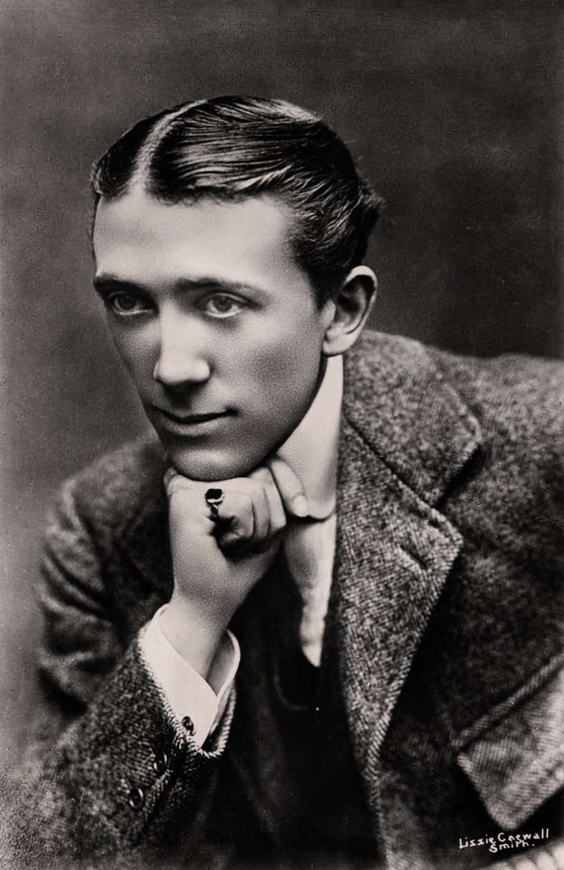 Gerald Du Maurier 1873-1934, ator inglês e gerente de teatro, início do século XX. de Lizzie Caswall Smith