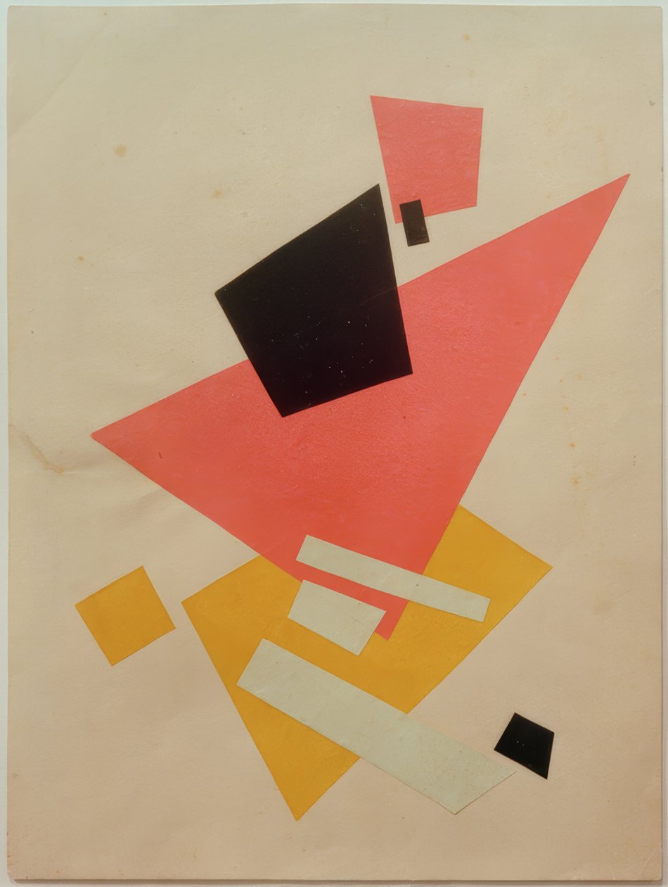 Composição suprematista de Ljubow Sergejewna Popowa