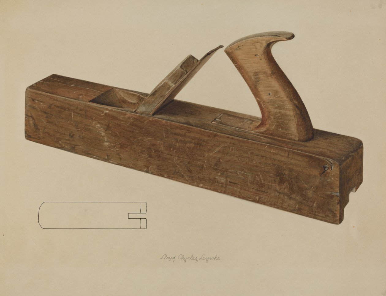 Avião Rabbet, 1938. de Lloyd Charles Lemcke