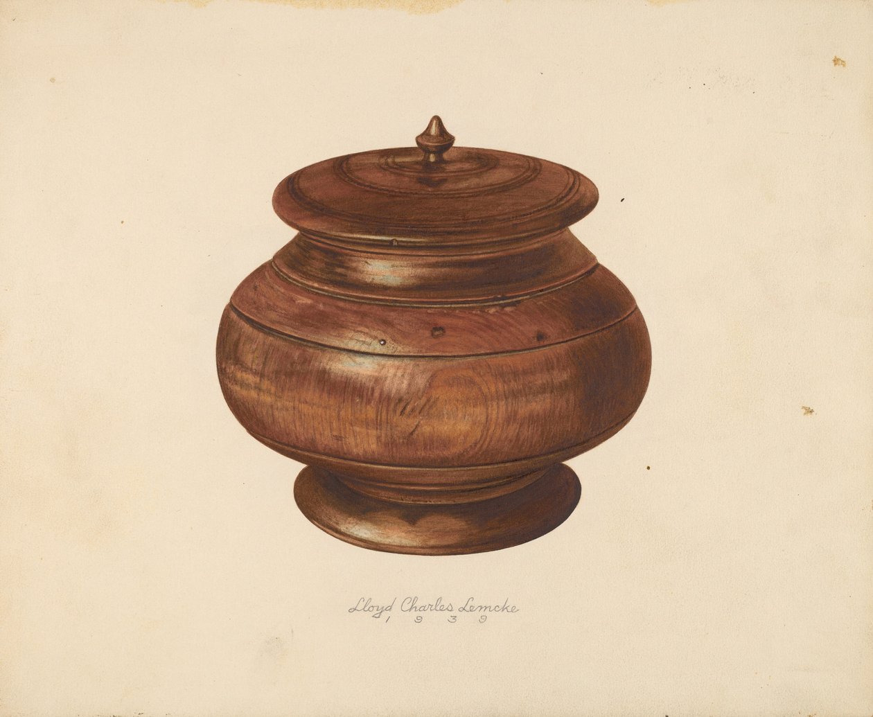 Spice Box, 1939. de Lloyd Charles Lemcke