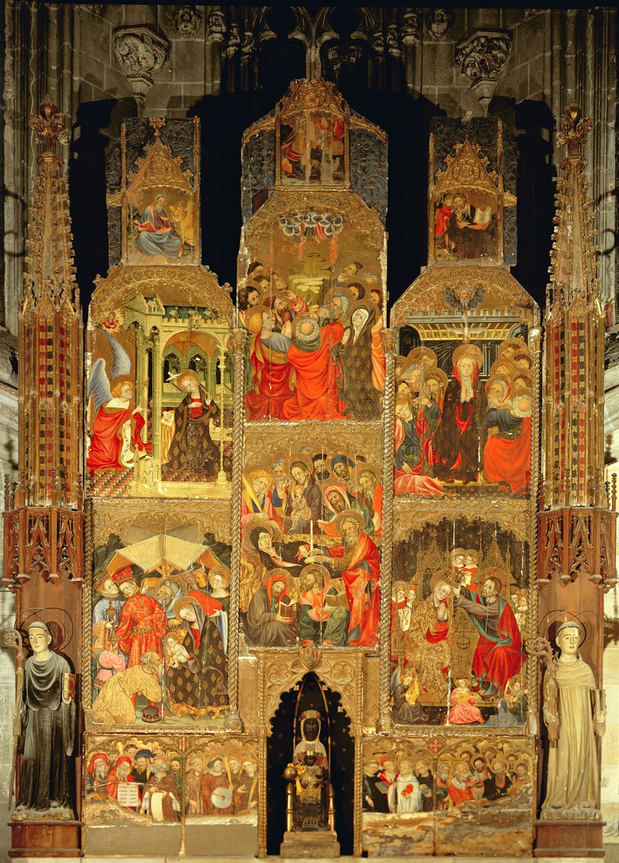 Retábulo da Virgem de Lluís Borrassà