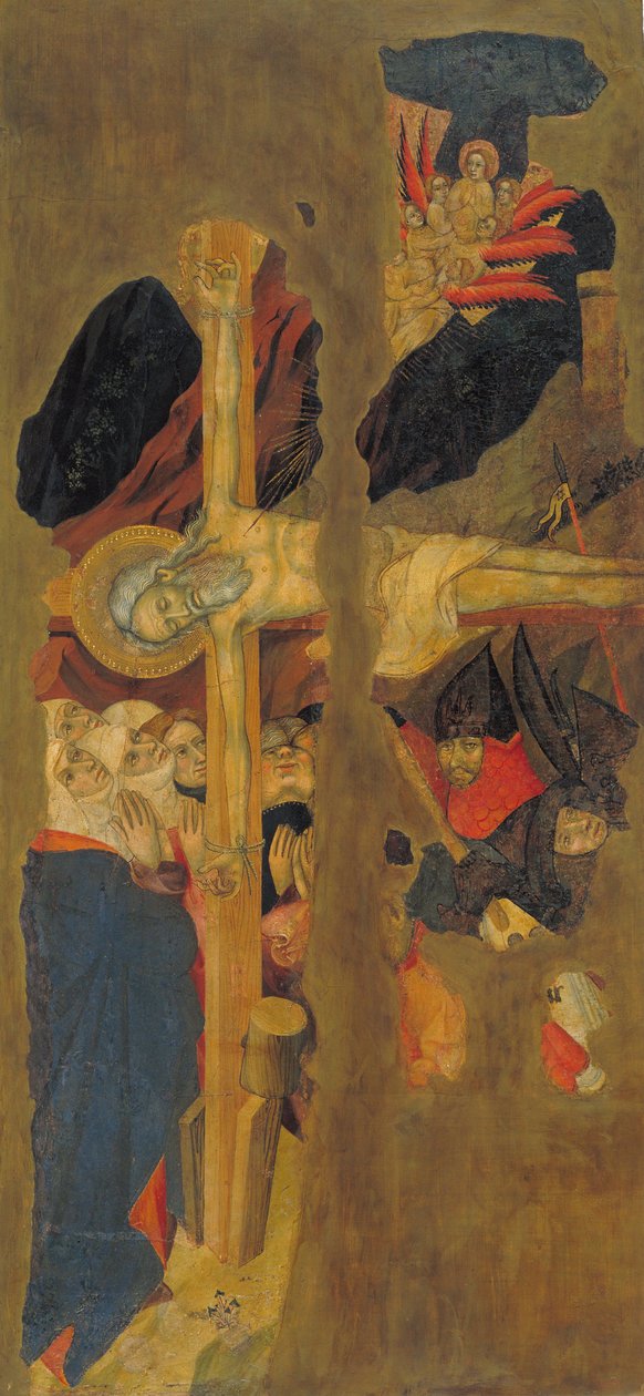 Crucificação de Santo André de Lluís Borrassà