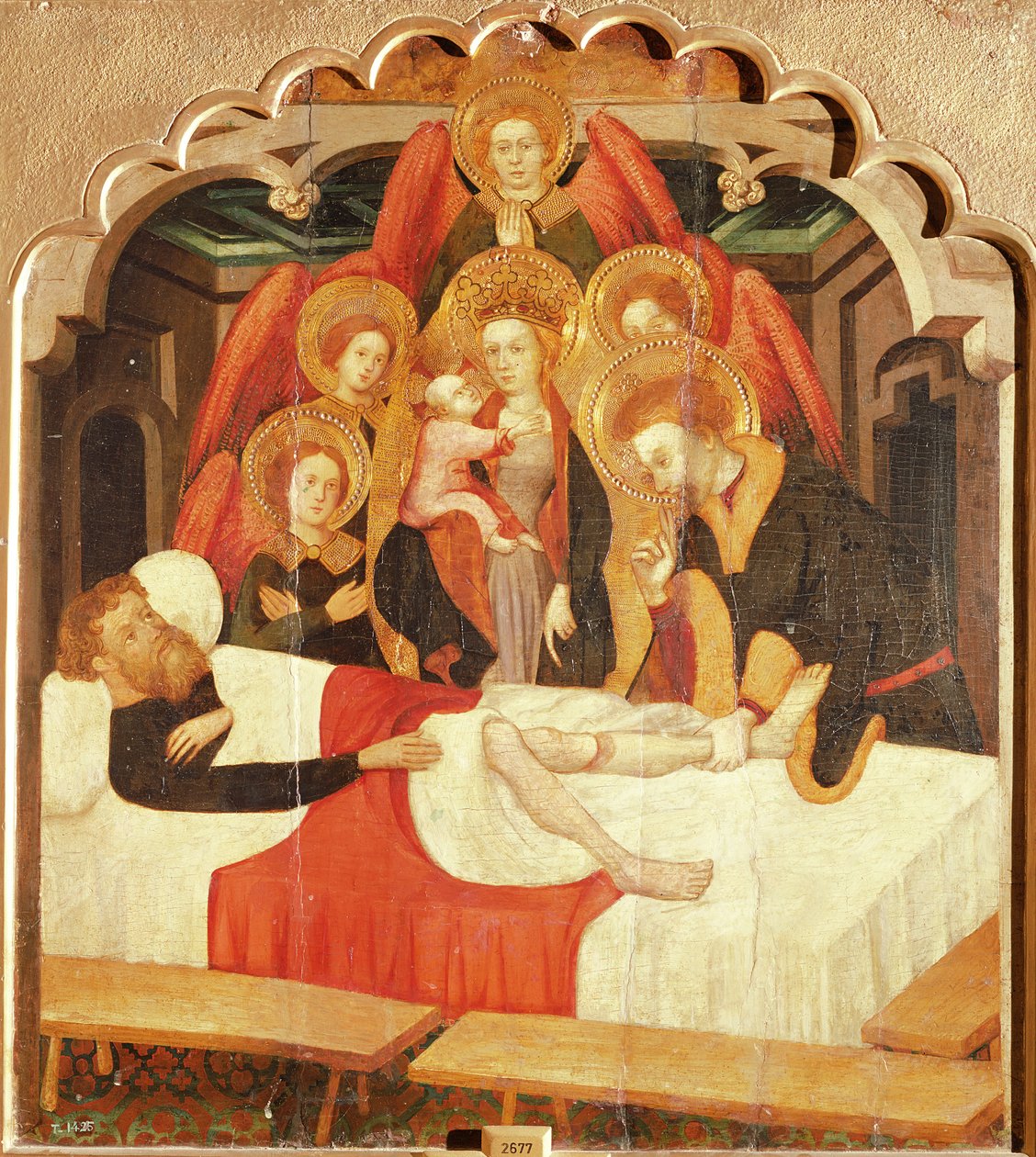 O milagre de St. Cosmas de Lluís Borrassà