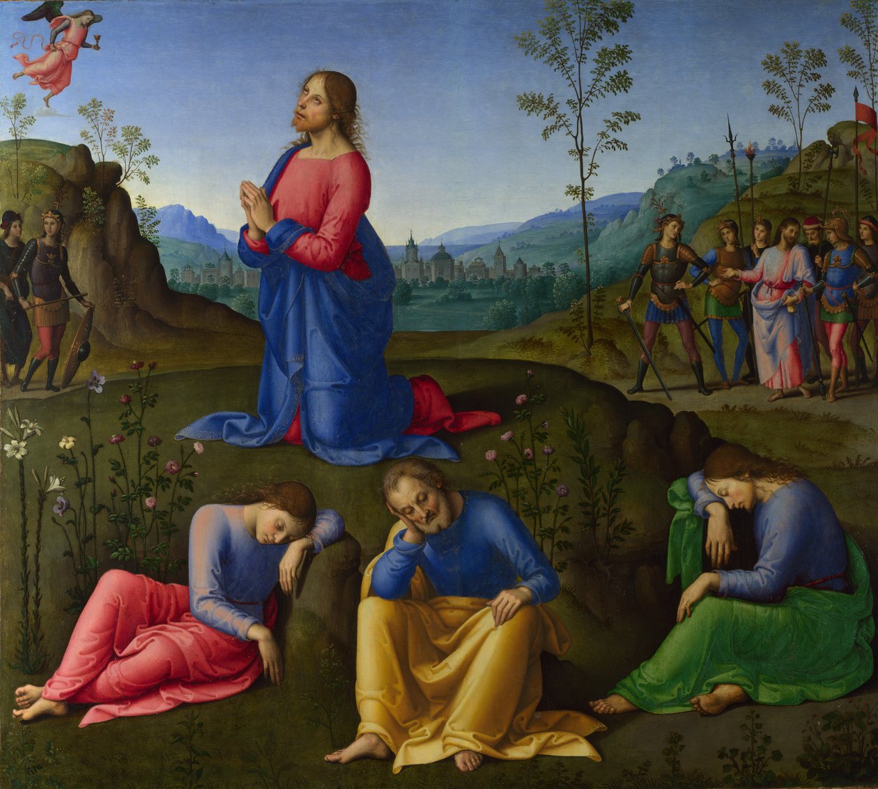 A agonia no jardim, c. 1502-1503 de Lo Spagna