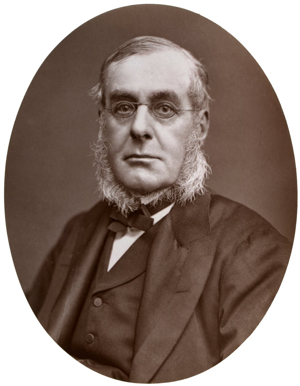 Almirante Sir Richard Collinson, KCB, FRGS, Vice-Mestre da Casa da Trindade, 1877. de Lock and Whitfield