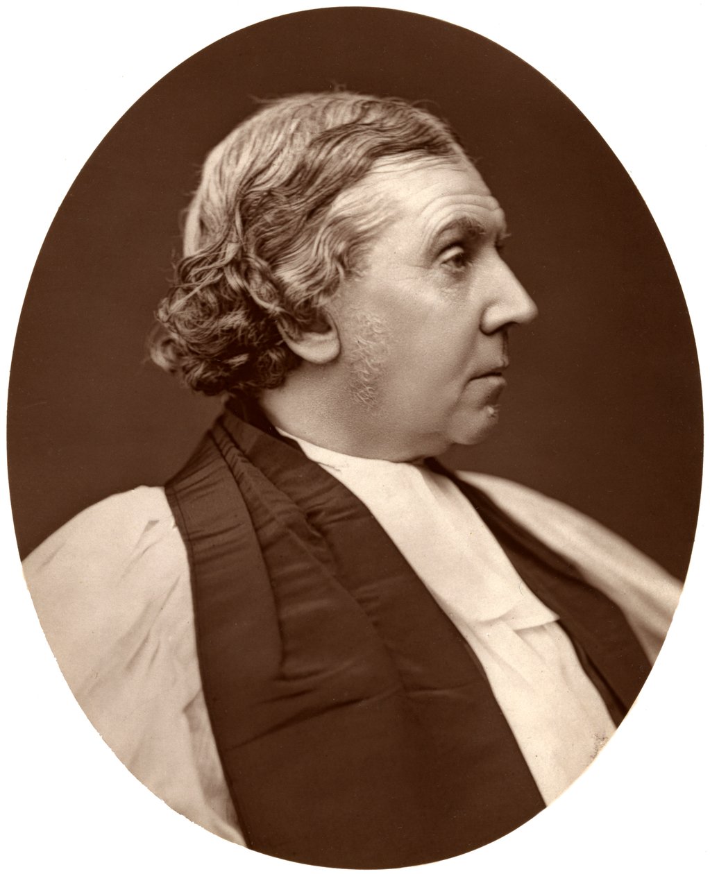 Archibald Campbell Tait, DD, Arcebispo de Canterbury, 1876. de Lock and Whitfield