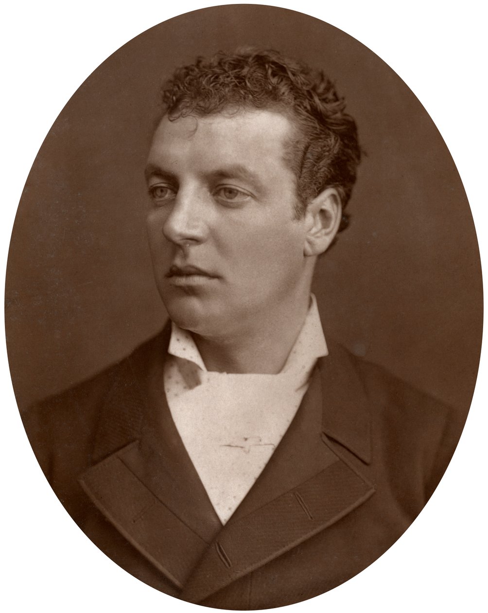 Capitão Lord Charles William Delapoer Beresford, oficial da Marinha britânico, 1883. de Lock and Whitfield
