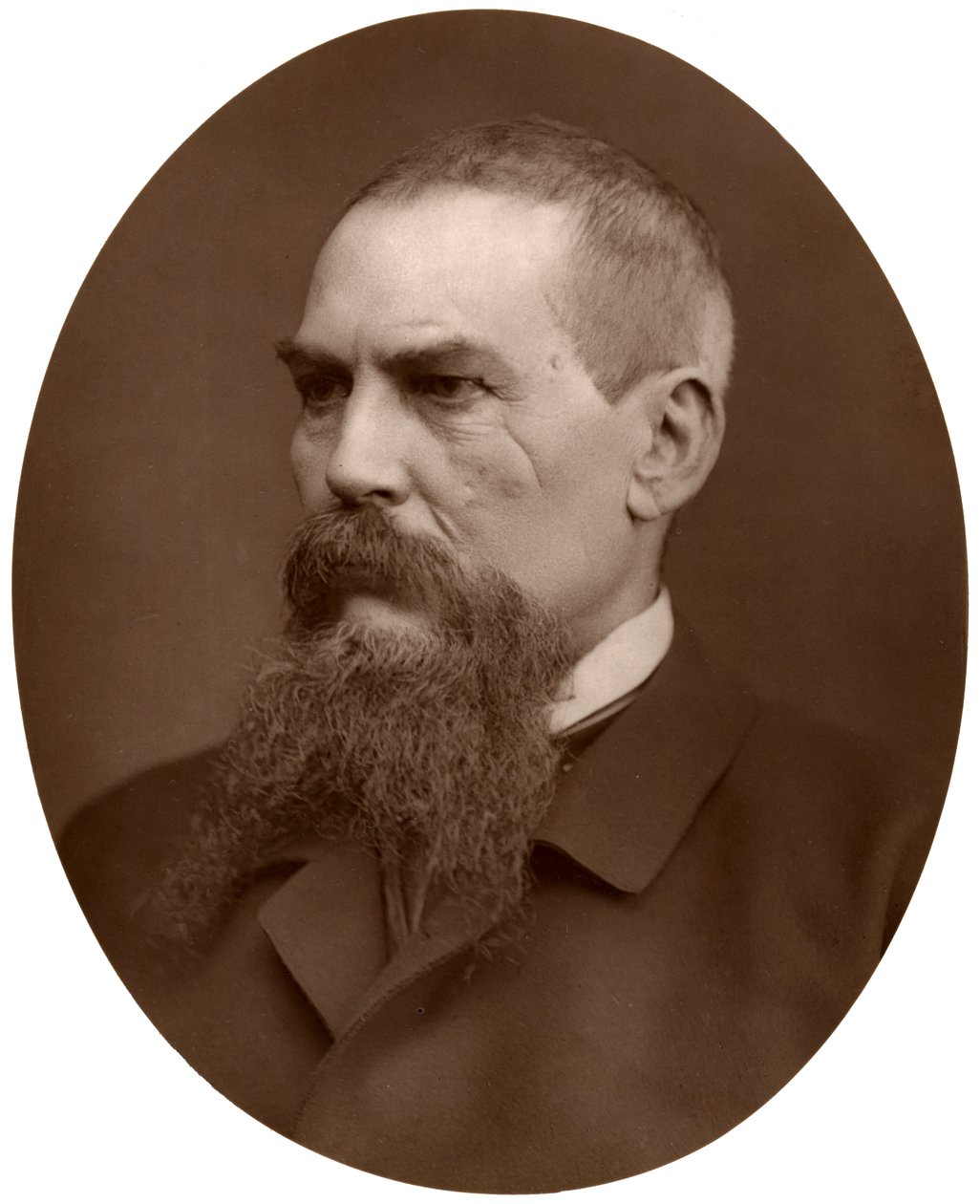 Capitão Richard Burton, explorador, escritor, soldado e diplomata britânico, 1876. de Lock and Whitfield