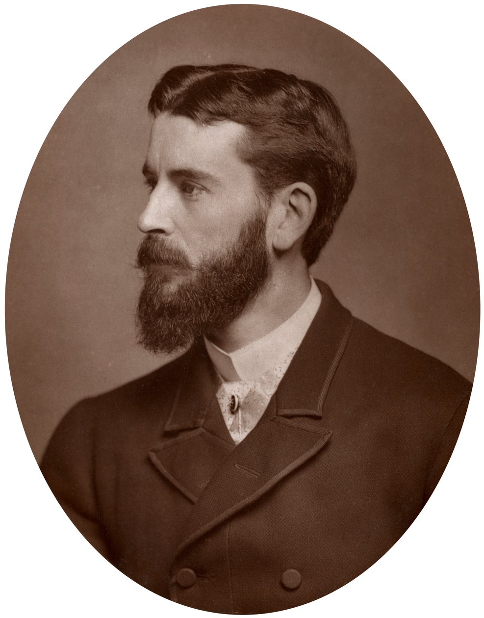 Frank Dicksee, ARA, pintor e ilustrador inglês, 1883. de Lock and Whitfield