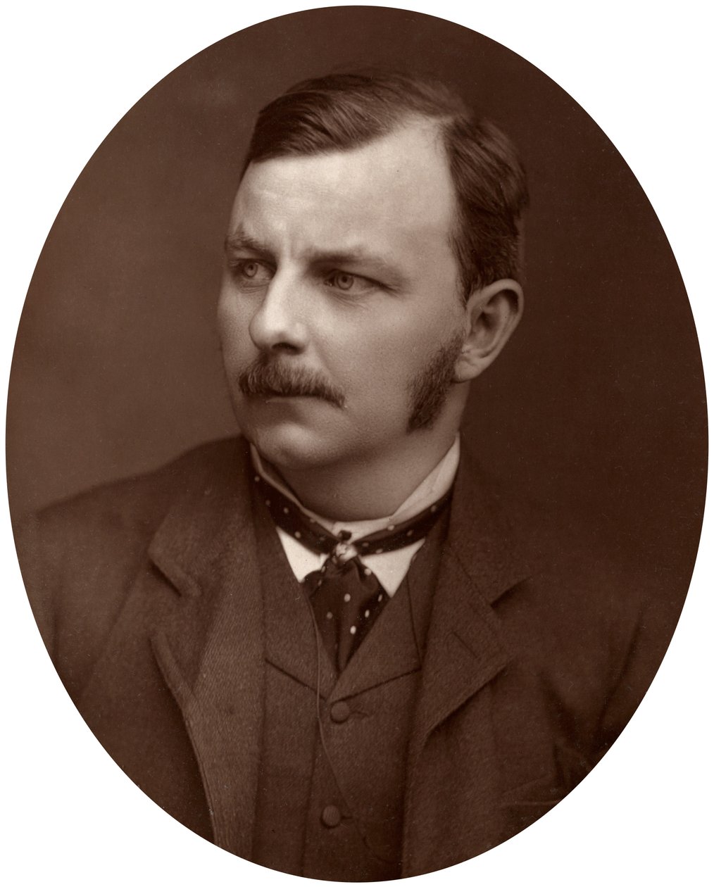 Frank Holl, ARA, pintor inglês, 1883. de Lock and Whitfield