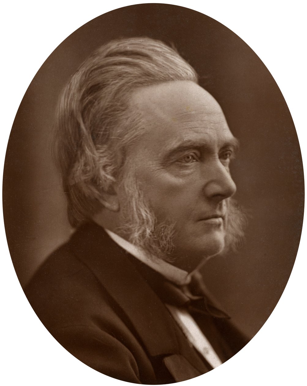 George Campbell, 8o duque de Argyll, político e escritor liberal escocês, 1883. de Lock and Whitfield