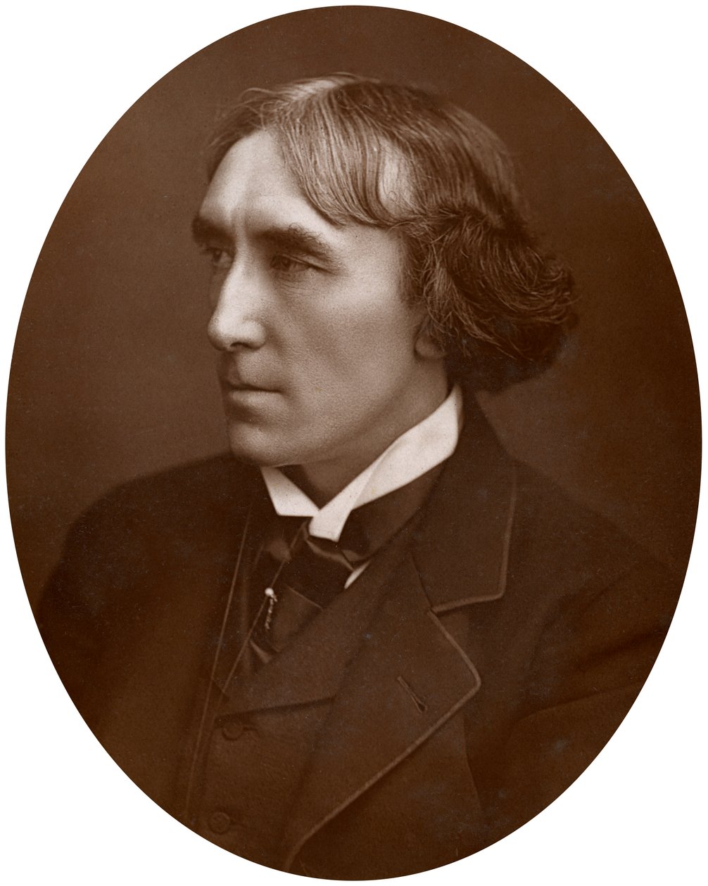 Henry Irving, ator inglês, 1883. de Lock and Whitfield