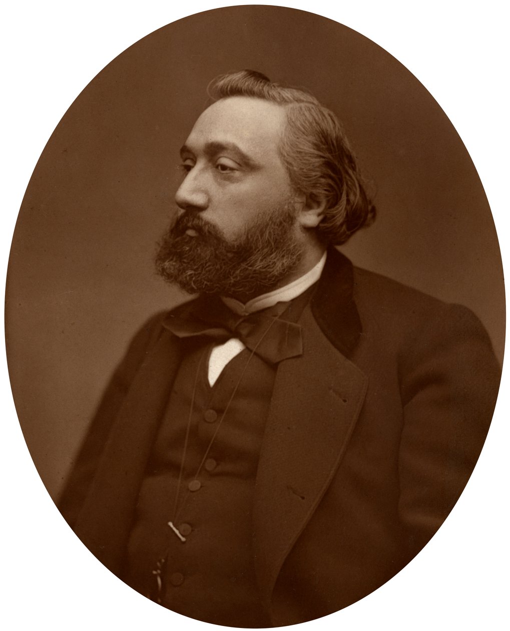Leon Gambetta, estadista francês, 1882. de Lock and Whitfield