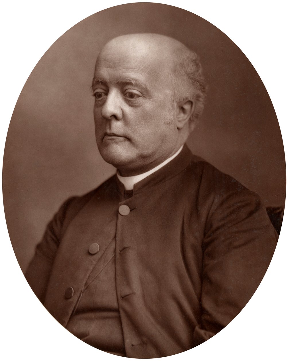 Rev Sir Frederick A Gore Ouseley, Bart, Professor de Música na Universidade de Oxford, 1883. de Lock and Whitfield