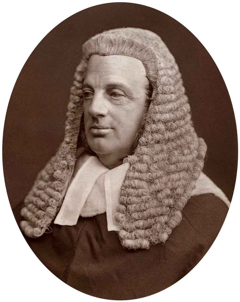 Direito Hon Sir William Baliol Brett, Juiz da Corte de Apelação, 1877. de Lock and Whitfield