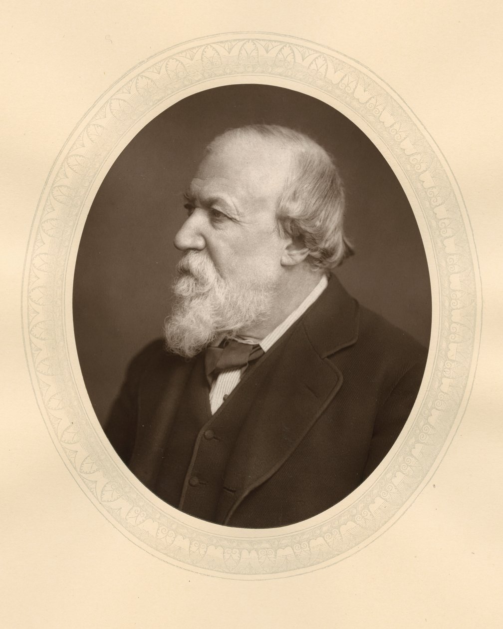 Robert Browning, poeta e dramaturgo inglês, c1880 de Lock and Whitfield