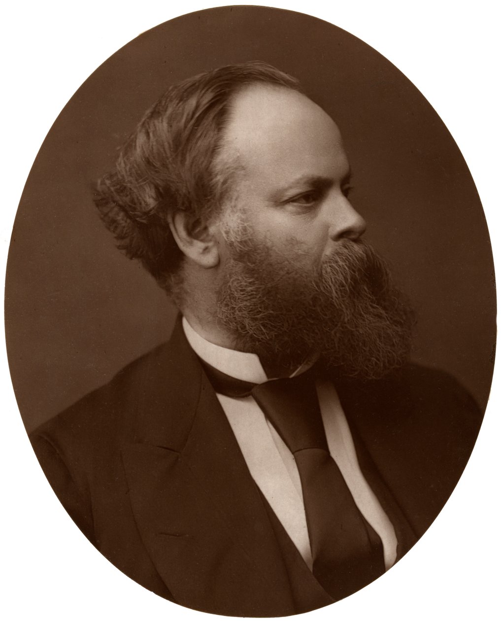 Samuel Plimsoll, Esq, MP, político liberal britânico e reformador social, 1876. de Lock and Whitfield