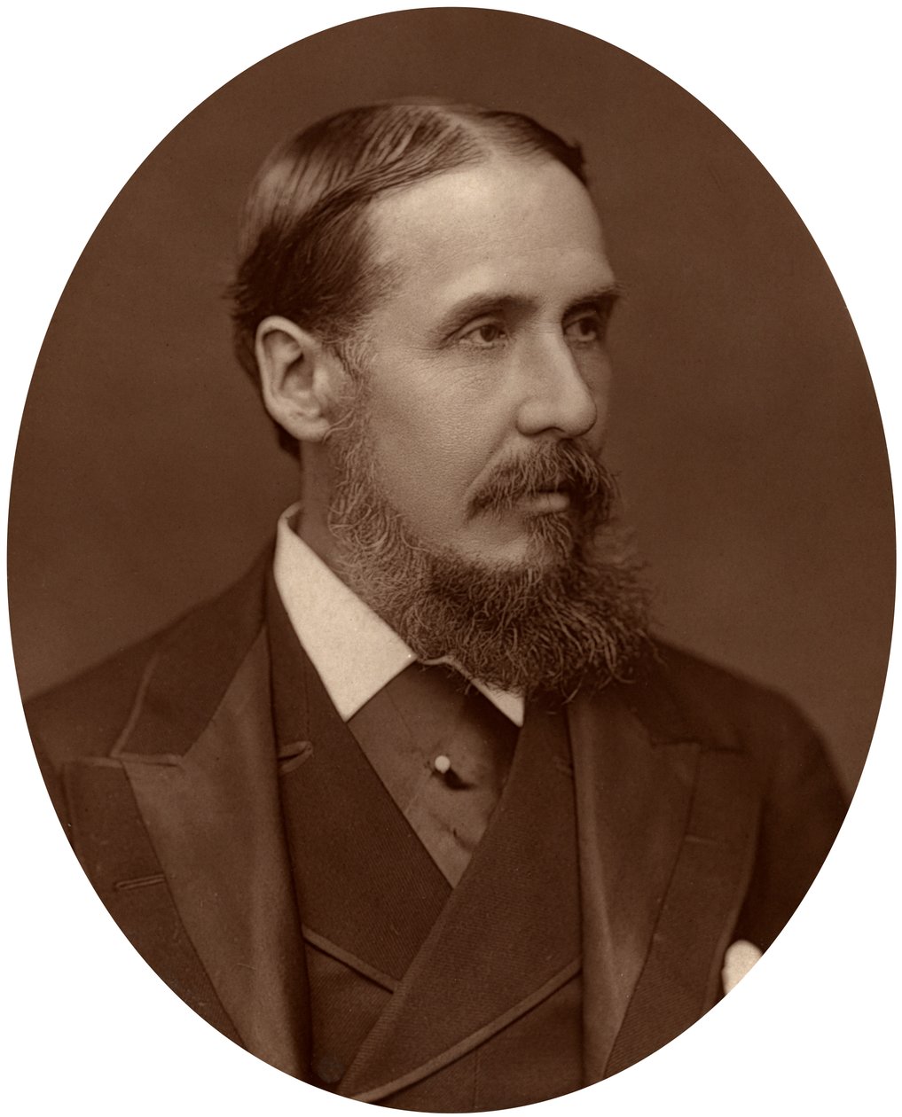 Sir Charles Rivers Wilson, cavaleiro, funcionário público e financeiro, c 1880. de Lock and Whitfield
