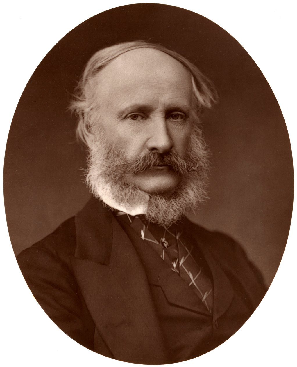 Sir James Macnaghten Hogg, Bart, MP, KCB, Presidente do Conselho Metropolitano de Obras, 1876. de Lock and Whitfield