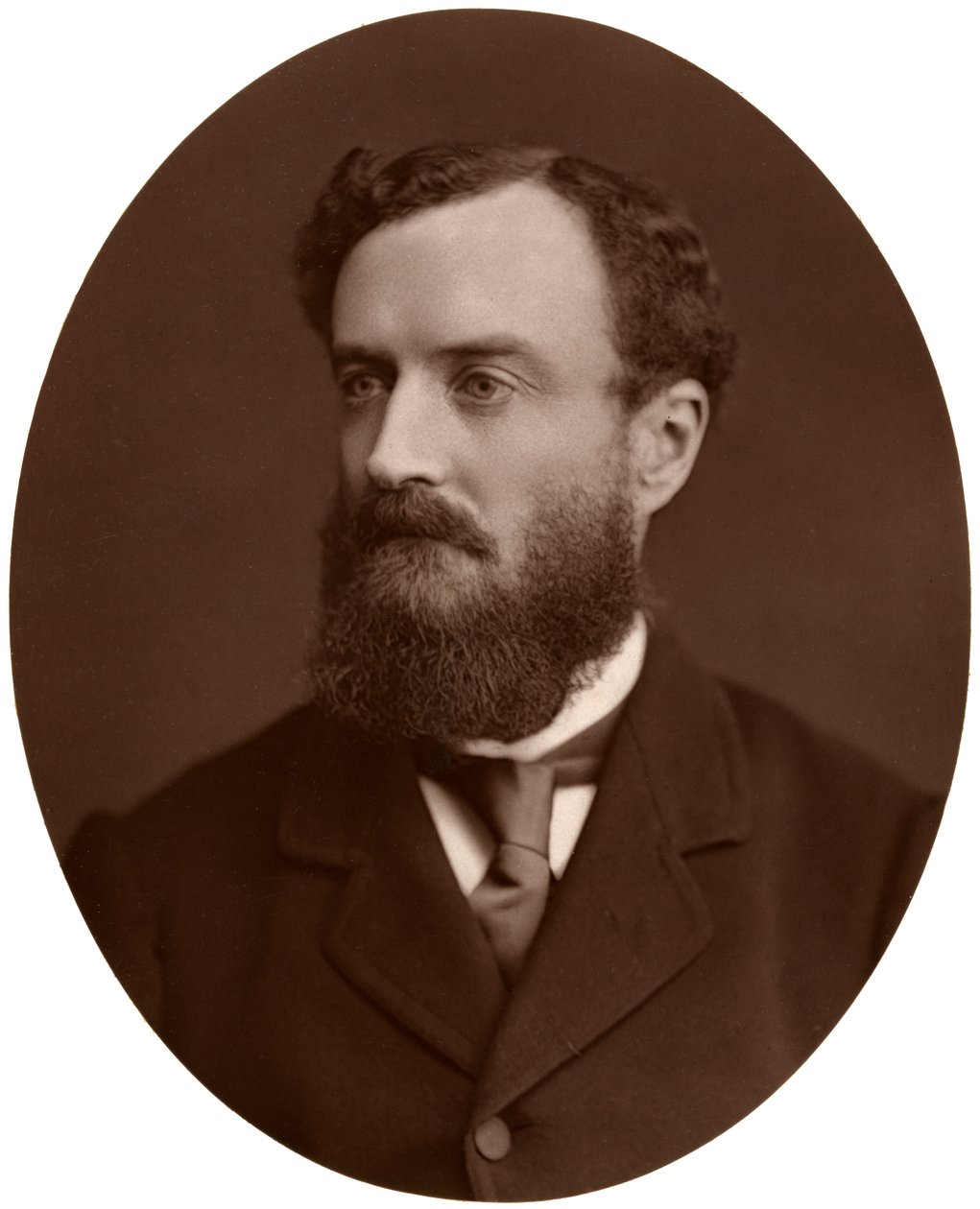 Sir Michael Hicks-Beach, Bart, deputado, secretário-chefe da Irlanda, 1876. de Lock and Whitfield