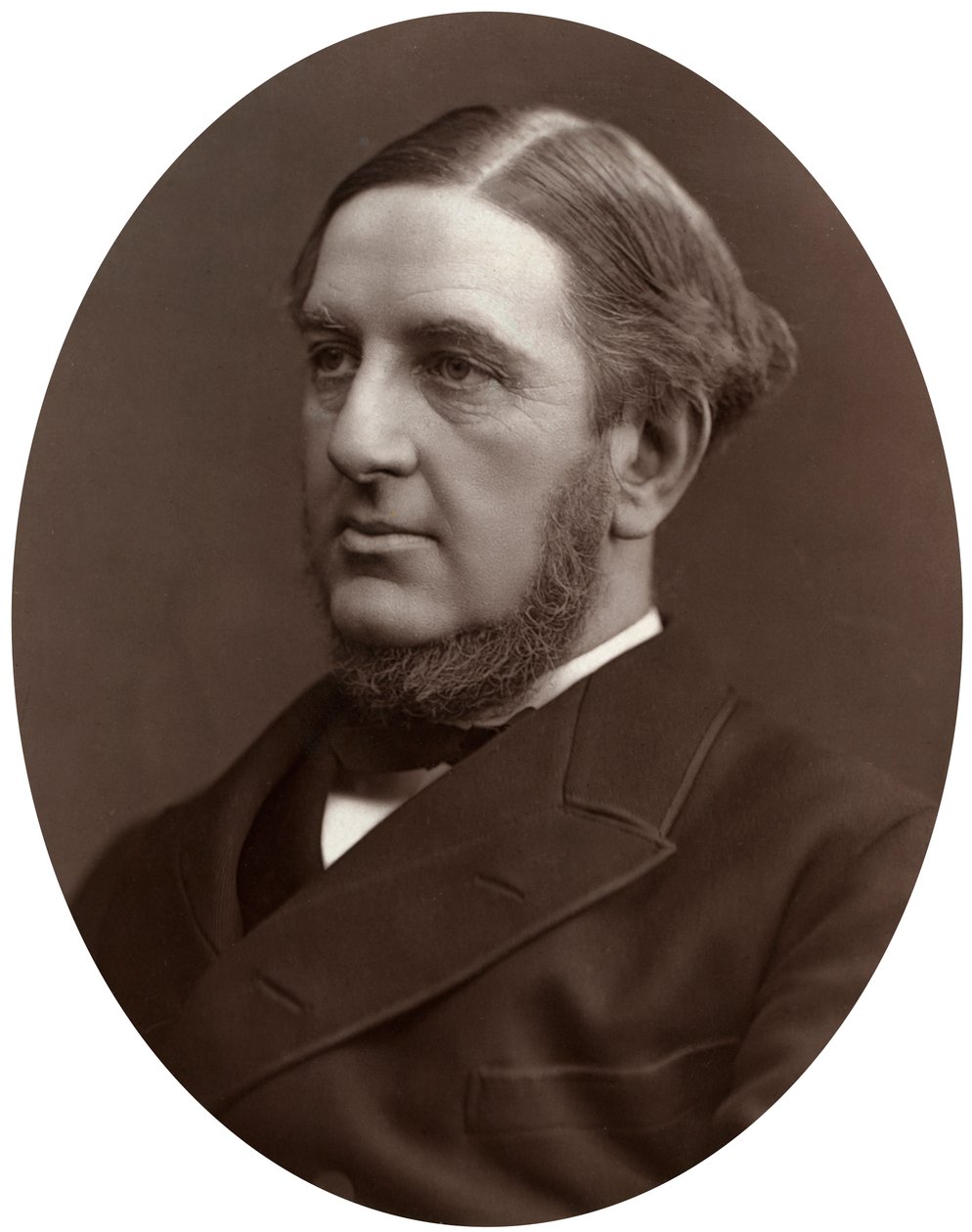 Sir William Vernon Harcourt, QC, MP, Professor de Direito Internacional na Universidade de Cambridge, 1877. de Lock and Whitfield