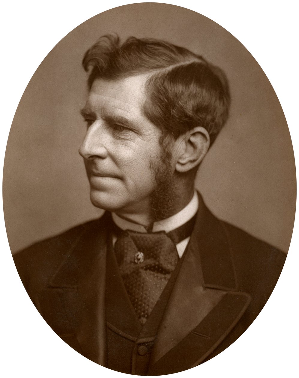 Vice-Almirante Sir John Edmund Commerell, KCB, VC, oficial da Marinha britânico, 1883. de Lock and Whitfield