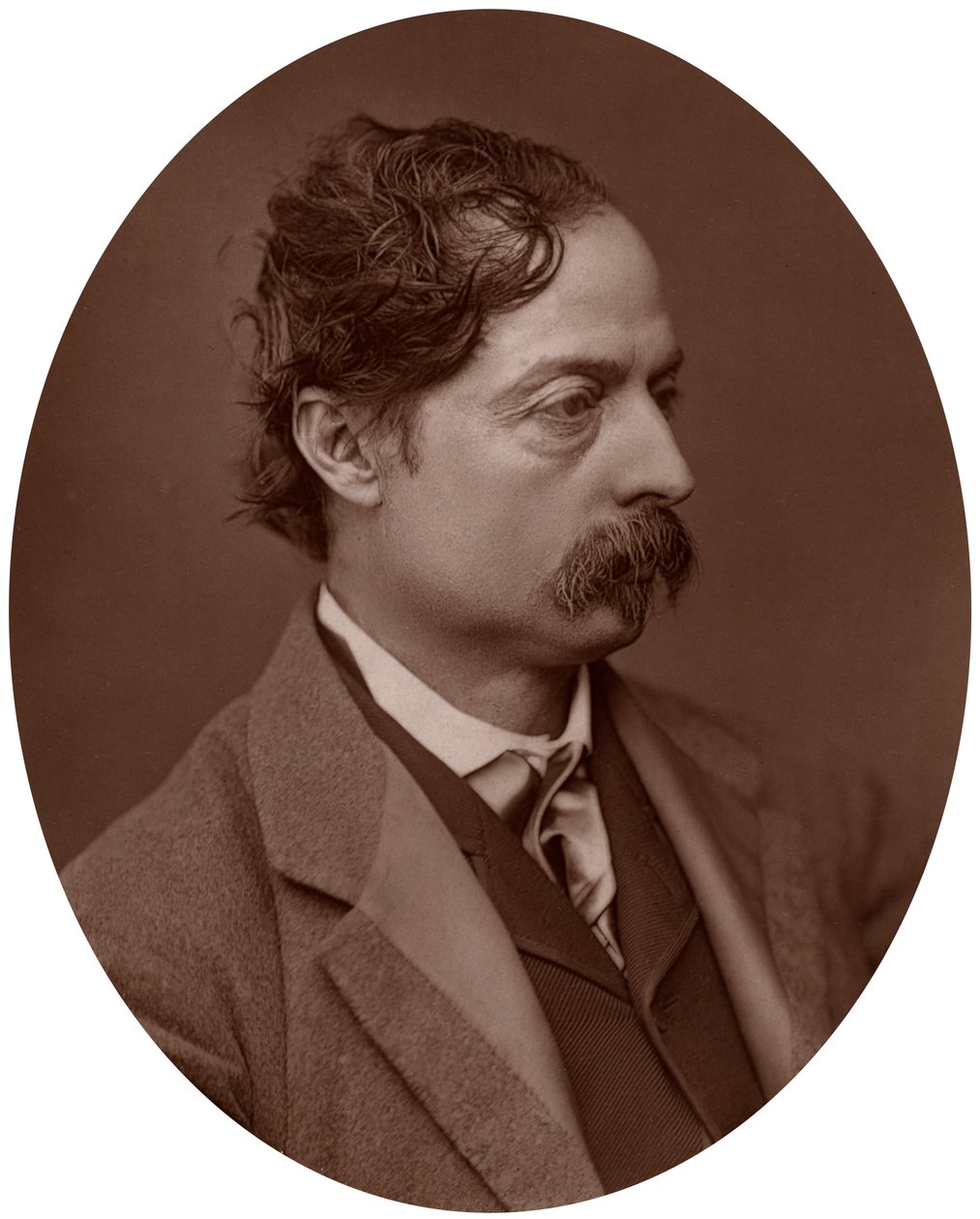 William Quiller Orchardson, artista e acadêmico real, 1882. de Lock and Whitfield