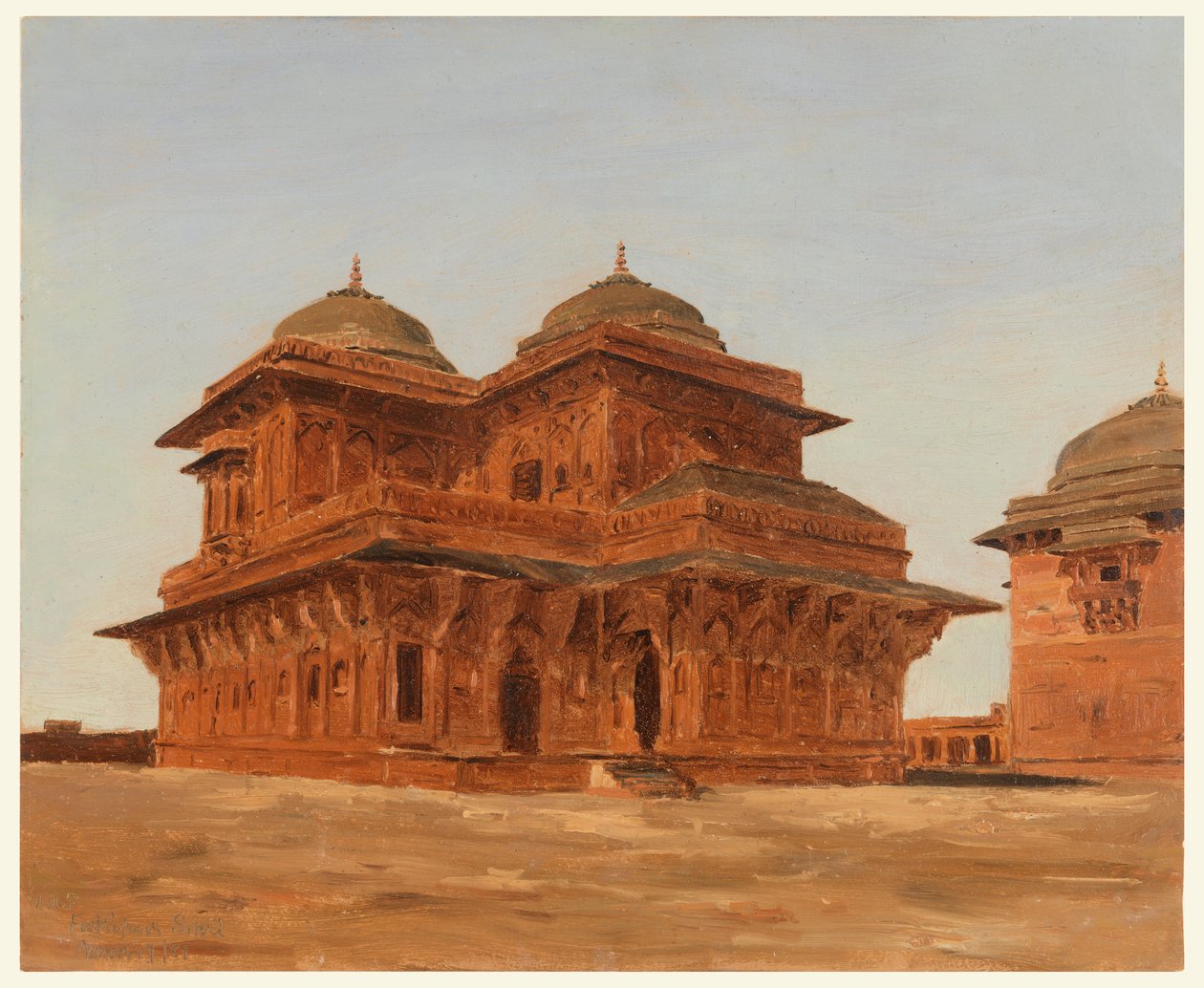 Fatehpur Sikri, Palácio de Birbal, Índia de Lockwood de Forest