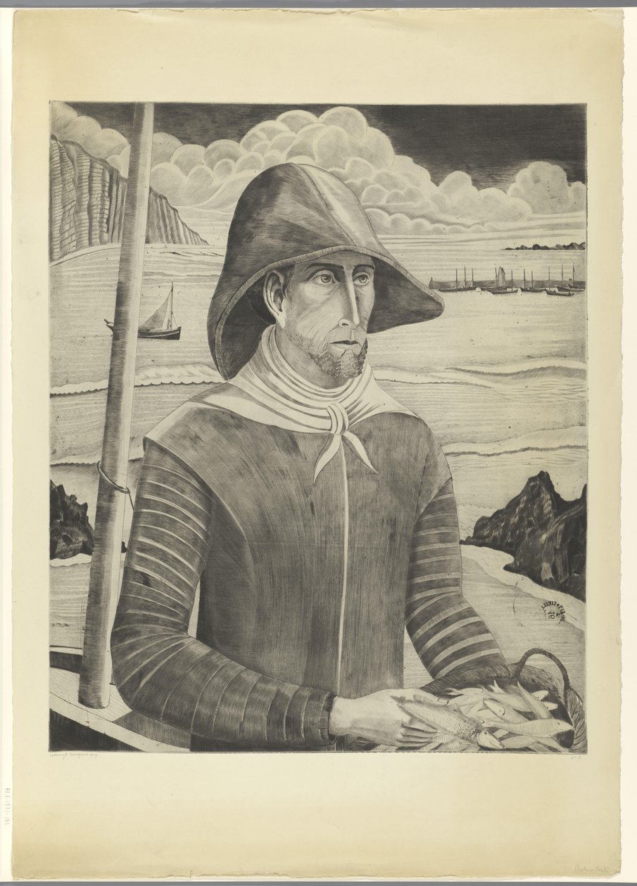 Bretonse visser
Pêcheur Breton II (título original) de Lodewijk Schelfhout (signed by artist)