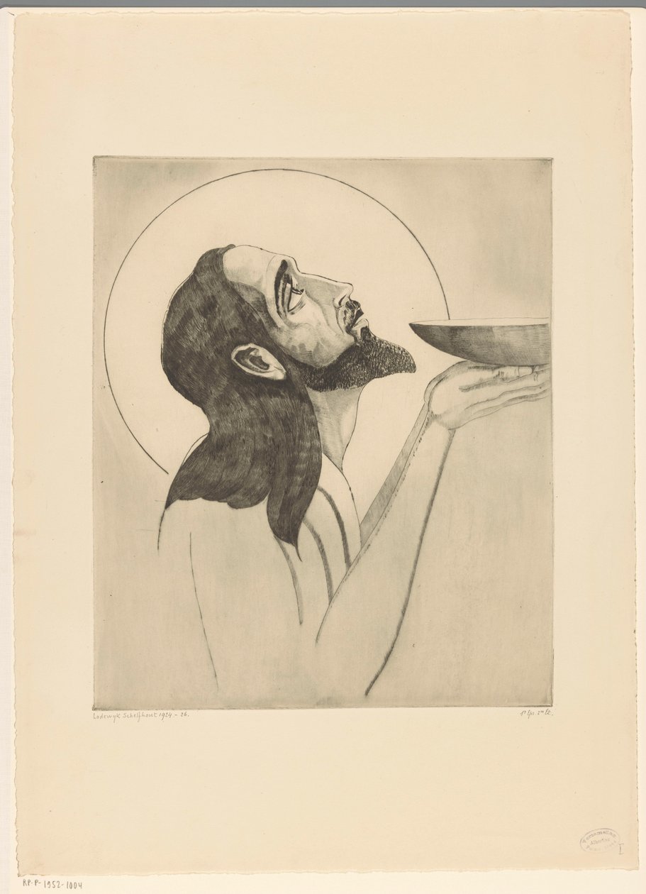 Johannes de Doper
Saint Jean Baptiste (título original) de Lodewijk Schelfhout (signed by artist)