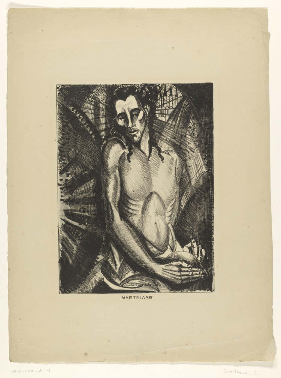 Martelaar (título original sobre o objecto) de Lodewijk Schelfhout