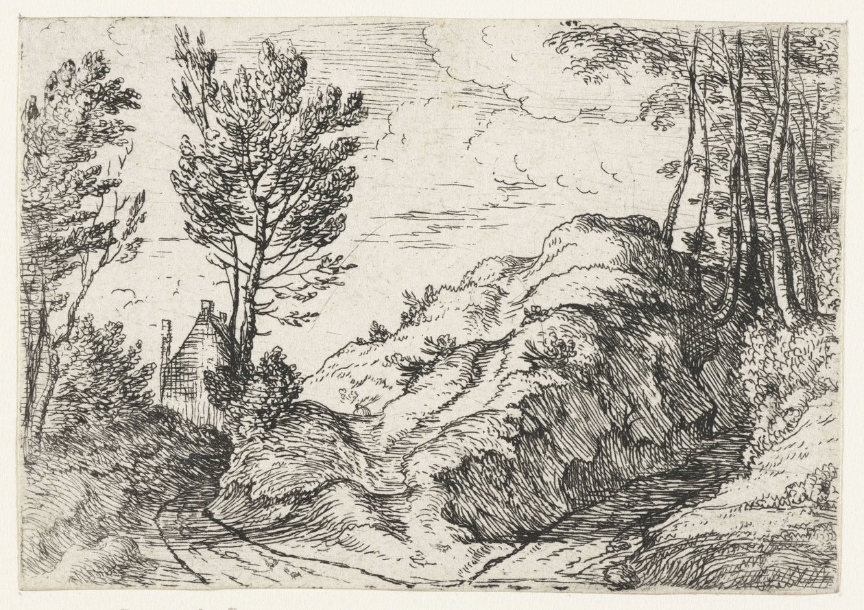 Encruzilhada Pequenas paisagens (título da série) de Lodewijk de Vadder