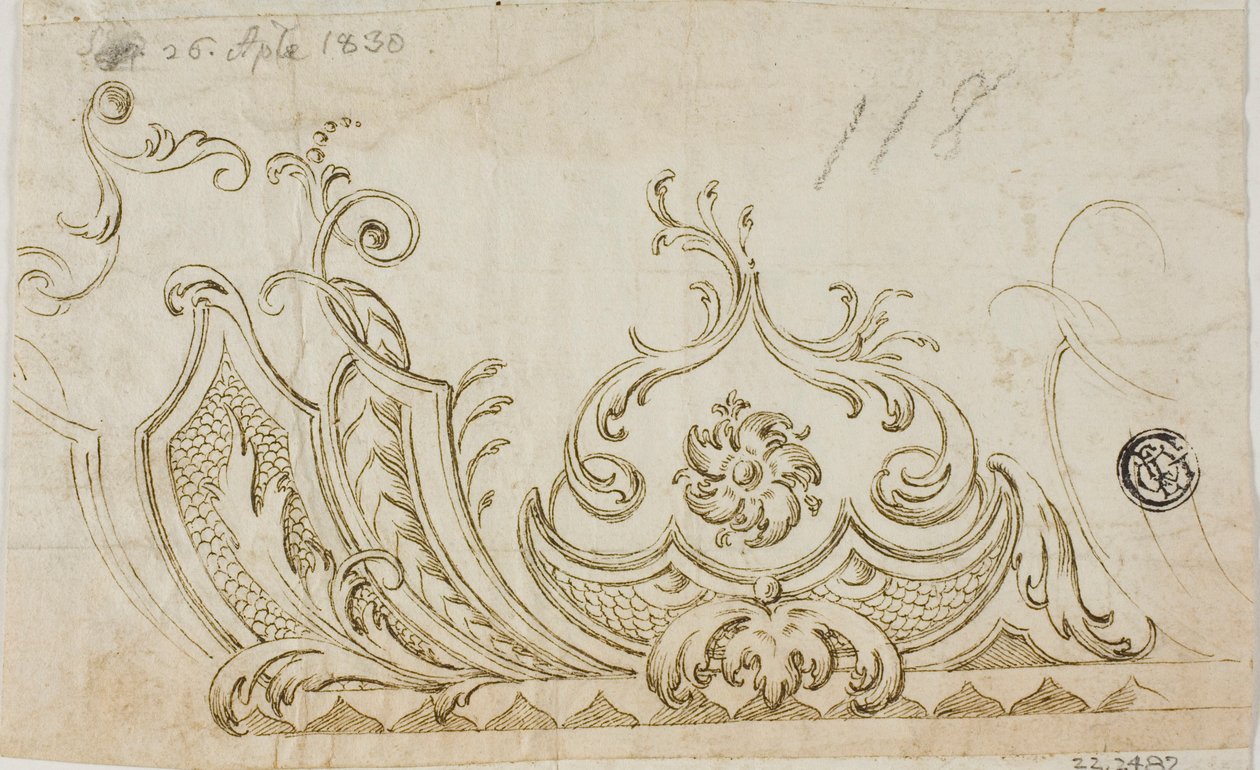 Design Decorativo de Lodovico Carracci