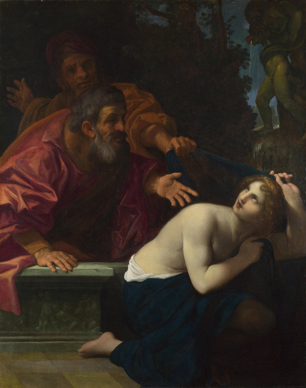 Susannah e os Anciãos, 1616 de Lodovico Carracci