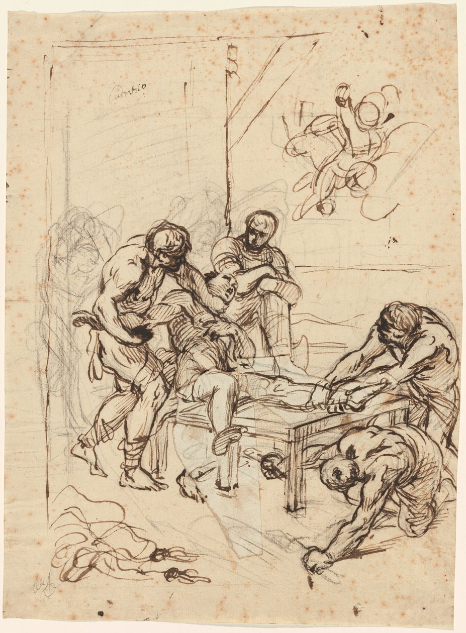 O Martírio de São Lourenço de Lodovico Carracci