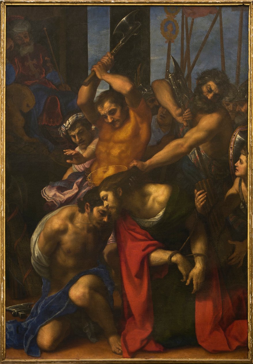 Martírio de São Tiago e Josias, 1605. de Lodovico Cigoli