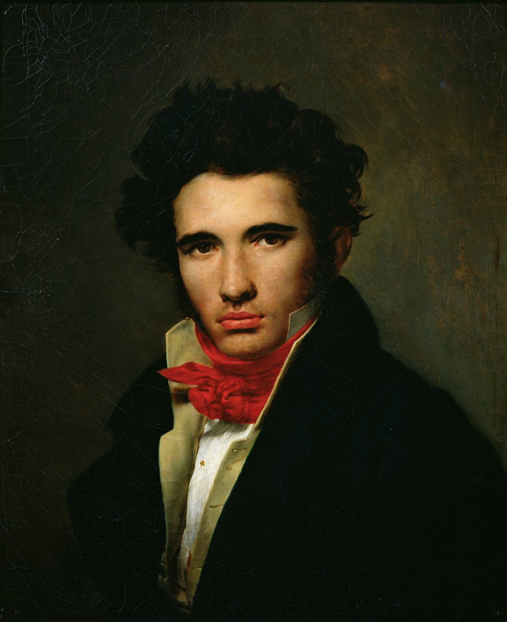 Auto-retrato, c.1818 de Léon Cogniet
