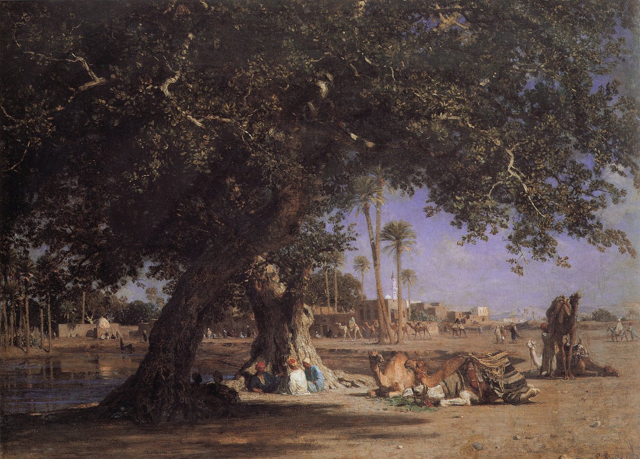 Vista de Shubra de Léon Belly