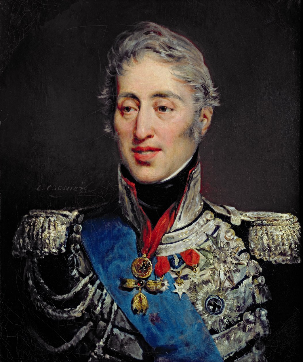 Retrato de Carlos X (1757-1836) c.1824-30 de Léon Cogniet