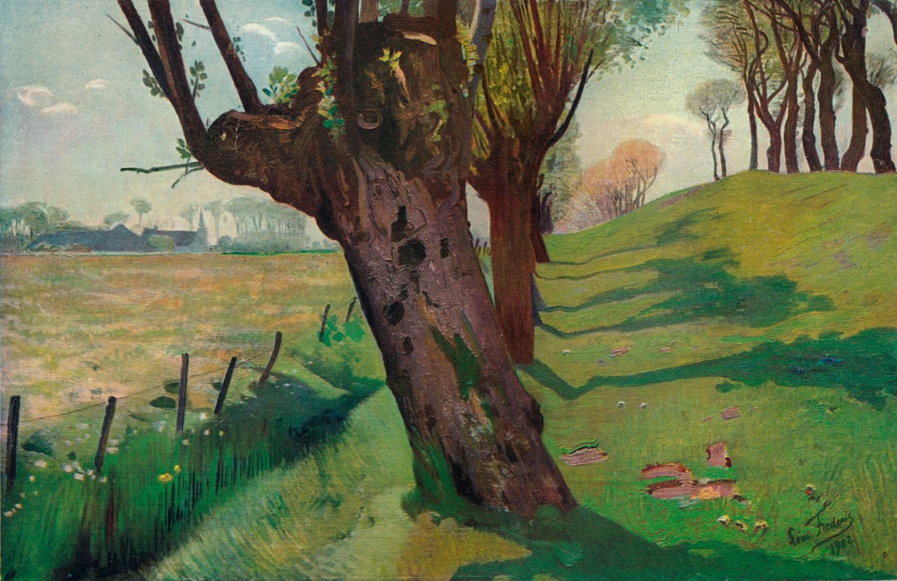 No país flamengo, 1902 de Léon Frédéric