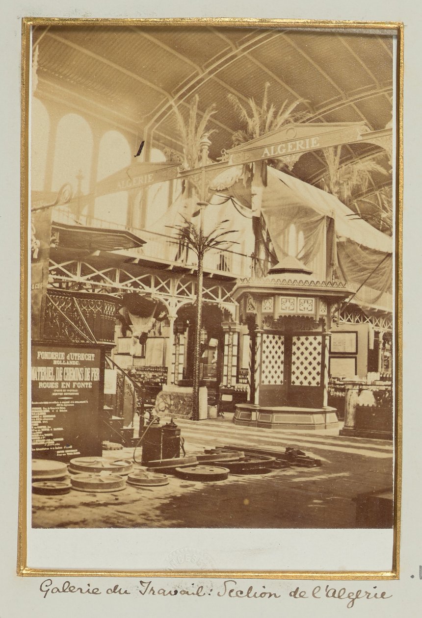 Galerie du Travail, secção Argélia de Léon and Lévy